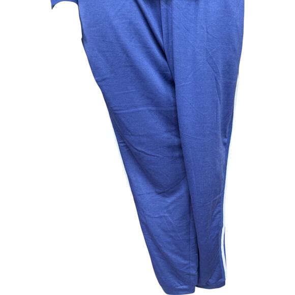 MUK LUKS Regular French Terry 1/4-Zip & Jogger Track Suit Deep Blue Medium - Picture 3 of 16